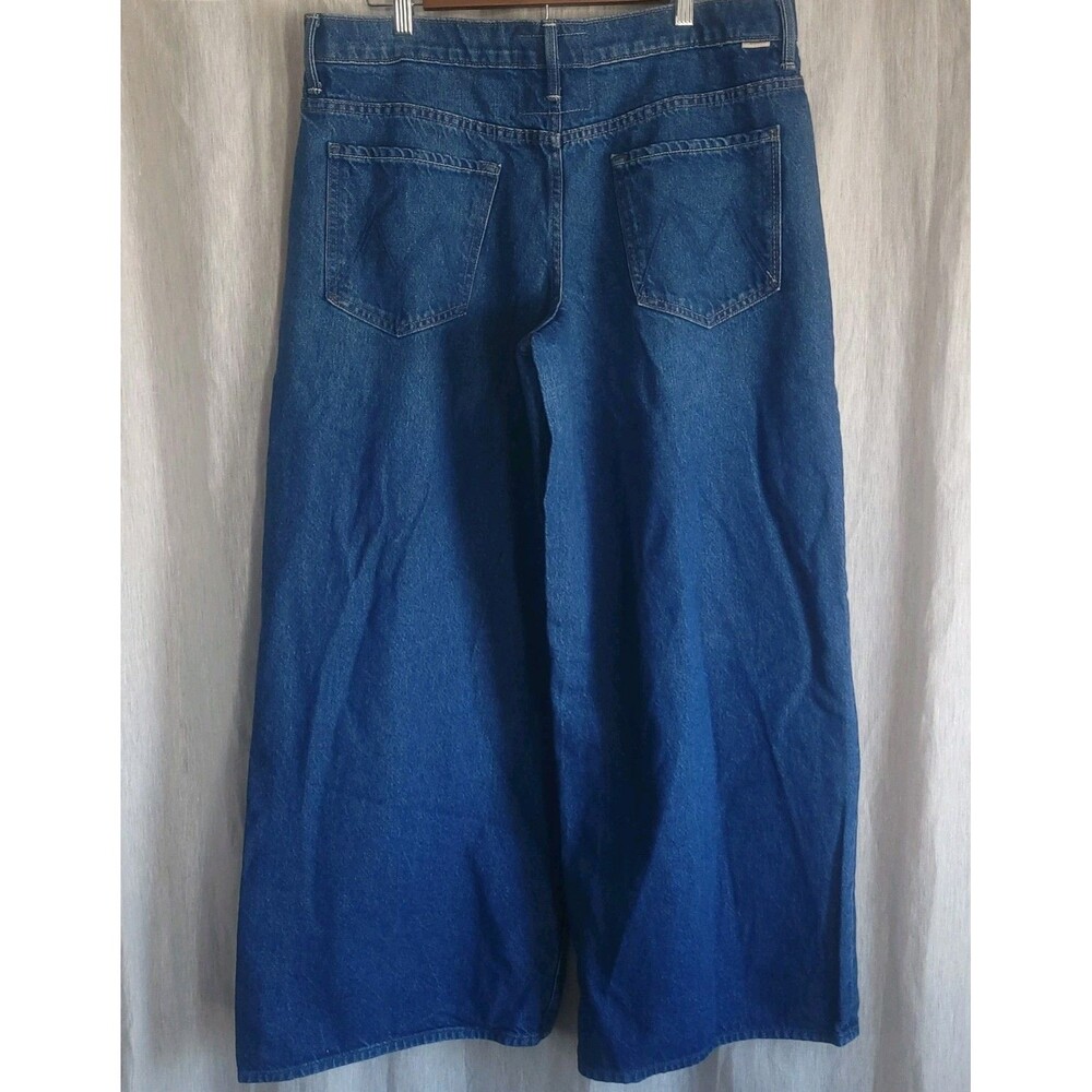 NWT MOTHER JEANS Snacks RIGATONI SNEAK Baggy Wide Leg Designer Denim - Picture 6 of 16